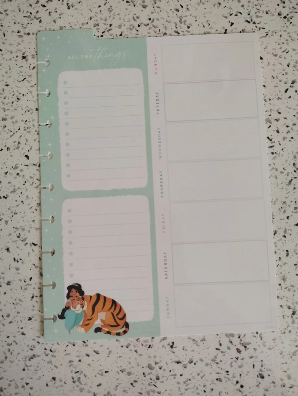 Happy Planner x Disney Princess Stickers & Dry Erase Board Planner Set 2pcs